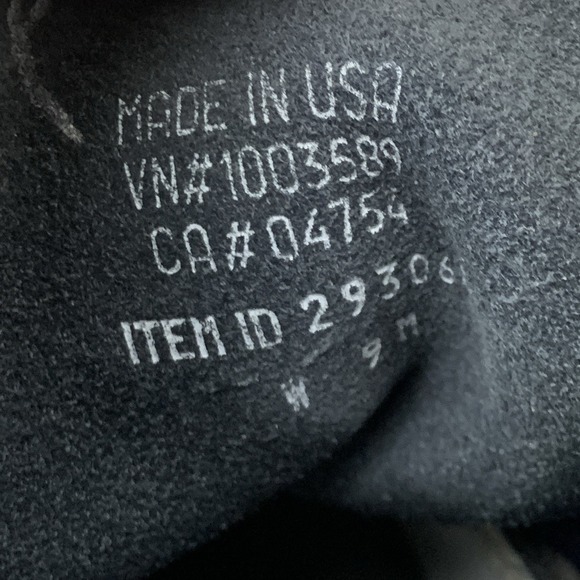 LL Bean Duck Boots Women Size 9 Shoes Blue Leather Rubber Padded Collar 6" Tie - Picture 8 of 9